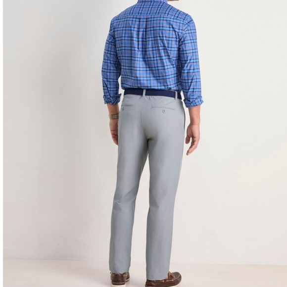 Vinyard Vines* On The Go Pant* Gray* Sz 28x32 - Picture 2 of 6